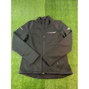 The North Face ONUREG Soft Shell Jacket Black Full Zip Women's Outerwear MD